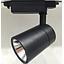 FOCO P/RIEL TRIFASE NEGRO SAVIA 15W 3000K 24Â° CRI80