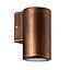 APLIQUE SINTETICO COSTA LUX 1 X GU10 MAX.6W IP54 OXIDO