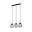 LAMP. COLGAR BEAS 3L E27 NEGRO MATE S/A