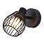 FOCO SOB. 1 LUZ E14 BEAS METAL NEGRO MATE  S/A