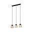 LAMP. COLGAR BANAS 3L E27 DORADO MATE S/A