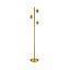 LAMPARA DE PIE SILO BRONCE PULIDO 3XGU10 S/A