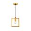 LAMP. COLGAR 1L DOSDE DORADO E27 S/A