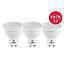 PACKX3 AMP LED 5W LBN #61030 GU10 100º WESTINGHOUSE G8