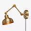 APLIQUE INT 1L GRIMSTAD BRONCE E27 MAX 40W C/SWITCH S/AMP