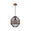 LAMP. COLGAR REWA-2 1L E27 DORADO MATE S/A