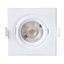FOCO EMP. LED 5W BASC. CUADRADO 400LM LBN D9CM BLANCO