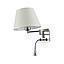 APLIQUE TRENTO MARFIL E27 S/A CON BRAZO LECTURA LED 1W