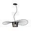 LAMP. COLGAR CAPELINE M NEGRO #65155 1L E27 S/A
