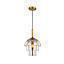 LAMP. COLGAR TRIPLE  GLASS AMBAR #651561L E27 S/A