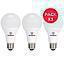 PACKX3 AMP LED BOLA A60 9W LC #40049 E27 WESTINGHOUSE G11