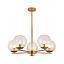 LAMP. COLGAR DONATA  5L ORO GLASS E14  S/A