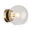 APLIQUE DONATA ORO GLASS  E14 S/A 