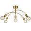 LAMP COLGAR CYGNUS 5 L E27 40W ORO S/A