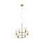 LAMP COLGAR OSLO 6 L E27 40W BRONCE S/A