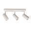 BARRA 3 LUCES GU10 ARSIS II BLANCO MATE S/AMP