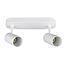 BARRA 2 LUCES GU10 ARSIS II  XL BLANCO MATE S/AMP