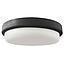 TORTUGA SINTETICA LED 9W 3000K NEGRO DIAM. 13,5CM