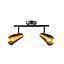 BARRA TUBO 2 LUCES E14 ROSSI ANTIQUE S/A
