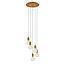 LAMP. COLGAR BRONX  5L BRONCE E27 5X60W D320MM S/A