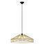 LAMP. COLGAR TAPA 1L NATURAL E27 D700MM S/A