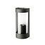 APLIQUE EXTERIOR ABEND PC ALUMINIO IP44 8.5X10.8X23.5 NEGRO E27 S/A
