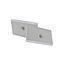 PACK X2 APLIQUE LED BIDIRECCIONAL BLCO RECARGABLE C/SENSOR 