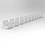 MONTAJE MOLDEABLE 2X500MM PARA CINTA NEON (AS-NMS1217M1-500)