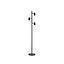 LAMPARA DE PIE SILO NEGRO 3XGU10 S/A
