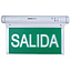 SEÑALETICA EMERG. FONDO VERDE LETRAS BLANCAS MULTI-LEYENDA (GX-12BC)