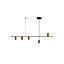 LAMP COLGAR LINEN DORADO/NEGRO 5L GU10 S/A