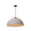 LAMP COLGAR CISTELLA 1XE27 D50CM MADERA S/A