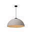 LAMP COLGAR CISTELLA 1XE27 D50CM MADERA S/A