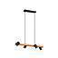 LAMP COLGAR AXIS 4L GU10 METAL NEGRO S/A