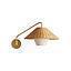 APLIQUE 1L LEAF E27 COFFEE S/A