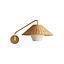 APLIQUE 1L LEAF E27 COFFEE S/A