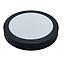 PANEL LED CIRC SOB 12W 6500K NEGRO D17CM UNILUX