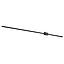 APLIQUE MURO LINE LED 12W 2700K 737LM 100CM NEGRO
