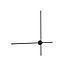 APLIQUE MURO AXIS LED 18W 2700K 1150LM 100CMX2 NEGRO