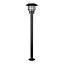 POSTE SOLAR KOBE 80CM E27 25LM 3000K IP44 INOX