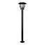 POSTE SOLAR KOBE 80CM E27 25LM 3000K IP44 INOX