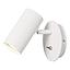 APLIQUE DE PARED 1 LUZ AJUSTABLE BLANCO GU10 C/ SWITCH S/A DAWA
