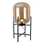 LAMP. MESA VESTA VIDRIO CLARO E27 S/A