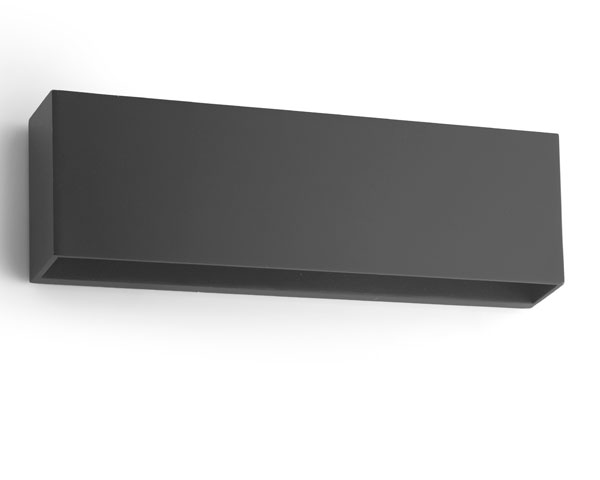 APLIQUE SINTÉTICO LED COSTA FLAT 6W 3000K 480LM IP65 GRIS