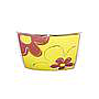 PLAFON 2L DECO 60W E27 LES FLEURS S/AMP