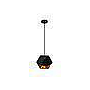 LAMP COLGAR VILAS 1L E27 NEGRO MATE D16CM S/A