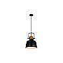 LAMP COLGAR BRISTOL 1L #20026 E27 NEGRO D22,5CM  S/A