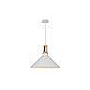 LAMP COLGAR MACY 1L #20028  E27 BLANCO D36CM  S/A