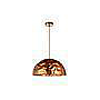 LAMP COLGAR DODSON 1L #20035 E27 COBRE D40CM  S/A