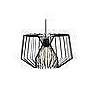 LAMP. COLGAR NEGRO E27  S/AMP